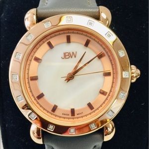 JBW Swiss movement watch - diamond bezel